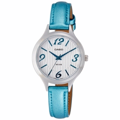 CASIO  LTP-1393L-2A Reloj de Pulsera Analgico para Mujer Color Azul