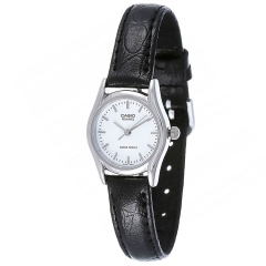 CASIO  LTP-1094E-7A Reloj de Pulsera Analgico para Mujer Color Negro