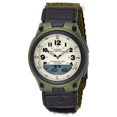 CASIO  AW-80V-3BVDF Reloj de Pulsera Analgico / digital para Hombre Color Verde