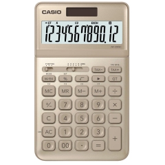 Calculadora Sobremesa Casio Jw-200Sc-Gd 12 Digitos  Solar / Pilas