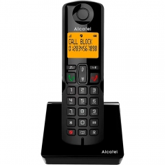 Alcatel S280-Negro Telefono Inhalambrico con Bloqueo de LLamadas