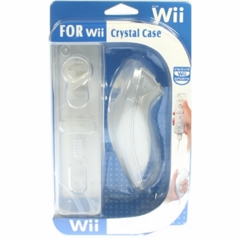 carcasa Mando De Crystal Para Wii  Mod.Fel3004
