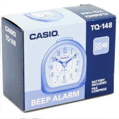 Despertador Casio Tq-148-8DF Alarma Beep Plata width = 