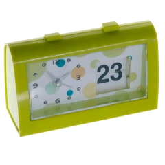 Reloj Despertador con Calendario 317166-Verde
