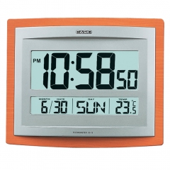 Reloj Pared Digital Casio Id-15s-5df Con Calendario y Termometro