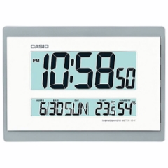 Reloj Pared Casio Id-17-8Df Reloj Pared Digital