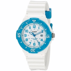 CASIO Collection LRW-200H-2B Reloj de Pulsera Analgico para Mujer Color Blanco