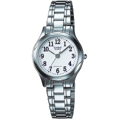 Reloj de Pulsera CASIO LTP-1275 Analógico para Mujer Color Plateado Correa Acero inoxidable width = 