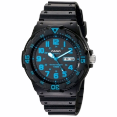 CASIO Collection MRW-200H-2BVDF Reloj de Pulsera Analógico para Hombre Color Negro width = 