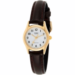 CASIO  LTP-1094-Q-7B4RDF- Reloj de Pulsera Analgico para Mujer Color Marron width = 