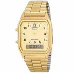 CASIO Collection AQ-230GA-9BMQ Reloj de Pulsera Analógico / digital para Unisex Color Dorado width = 