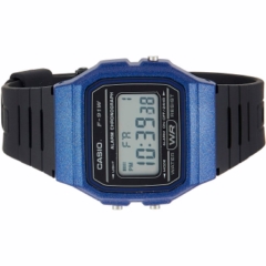 Reloj de Pulsera CASIO F-91 Digital para Unisex Color Azul Correa Resina width = 