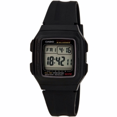 CASIO Collection F-201WA-1AEF Reloj de Pulsera Digital para Unisex Color Negro width = 
