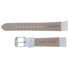Correa Piel 16Mm Tf-3394L Blanca con Hebilla Cromada width = 