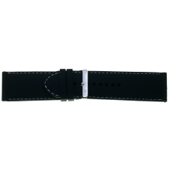 Correa Caucho Pespunte Blco 30Mm width = 