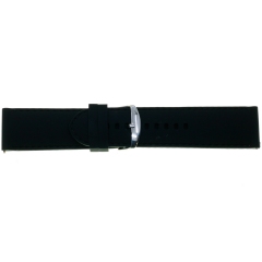 Correa Caucho Pespunte Negro 28Mm width = 