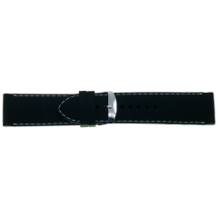 Correa Caucho Pespunte Blco 26Mm width = 