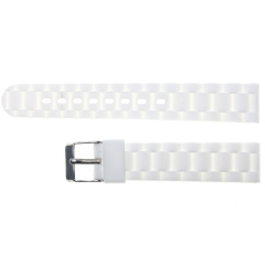 Correa Silicona Blanca 18Mm Mod. 135158/18B