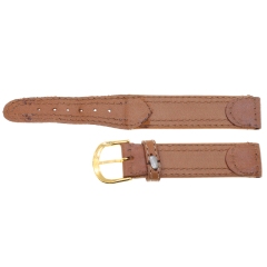 Correa Piel Trenzada Marron Claro 16Mm width = 