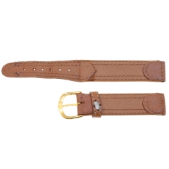 Correa Piel Trenzada Marron Claro 16Mm width = 
