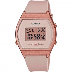 Reloj de Pulsera CASIO LW-204 Digital para Mujer Color Bronze Correa Resina width = 