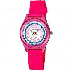 CASIO  LTR-19B-4B2VDF Reloj de Pulsera Analgico para Nia Color Rosa