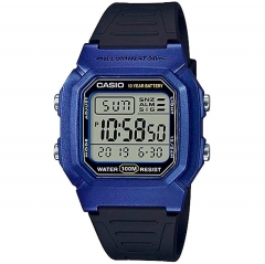 Reloj de Pulsera CASIO W-800 Digital para Hombre Color Azul Correa Resina