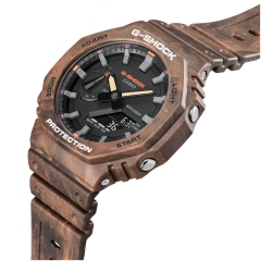 CASIO G-SHOCK GA-2100FR-5AER Reloj de Pulsera Analógico / digital para Hombre Color Marron width = 