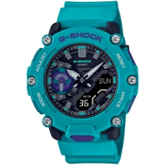 CASIO G-SHOCK GA-2200-2AER Reloj de Pulsera Analógico / digital para Hombre Color Turquesa width = 