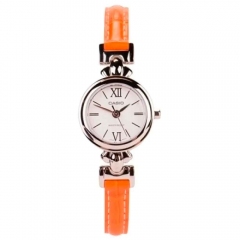 CASIO  LTP-1384L-7B2DF Reloj de Pulsera Analógico para Mujer Color Naranja width = 