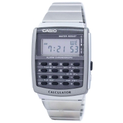 CASIO  CA-506-1DF Reloj de Pulsera Digital para Hombre Color Plateado width = 