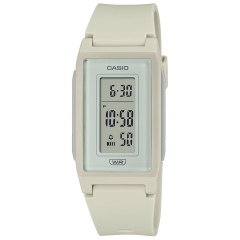 CASIO  LF-10WH-8DF Reloj de Pulsera Digital para Mujer Color Beige