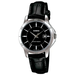 CASIO  LTP-V004L-1AUDF Reloj de Pulsera Analgico para Mujer Color Negro width = 