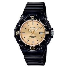 CASIO  LRW-200H-9EVDF Reloj de Pulsera Analgico para Mujer Color Dorado width = 