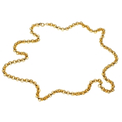 Collar Belcher Gold Plated 18K width = 