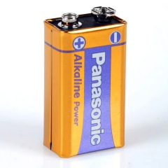 Pila Panasonic Alkalina 6LR61 9v Alkaline Power (Precio x Pila)