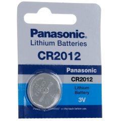 Pila Panasonic CR2012 Lithium Batteries 3 Voltios (Precio x Pila)