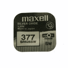 Pila Maxell Sr-626-Sw-377 Silver Oxide  (Precio x Pila) width = 