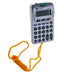 Calculadora Con Detector Billetes  Jk-5211-B Con Cordel Amarillo para Colgar