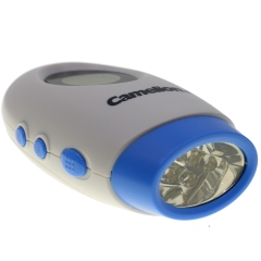 Linterna 4 Leds Con Display Lcd Camelion width = 