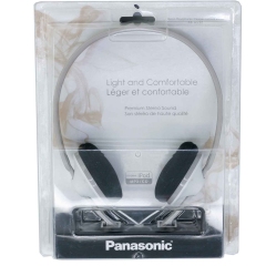 Panasonic RP-HX35 - Auriculares (Supraaural, 10-25000 Hz, Alámbrico) Color Blanco