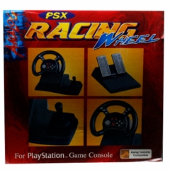Volante Y Pedales Racing Wheel Para Playstation Ps-8000 width = 