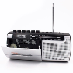 Radio Cassette Grabador Daewoo Drp-107 Am/Fm Micro Incorporado width = 
