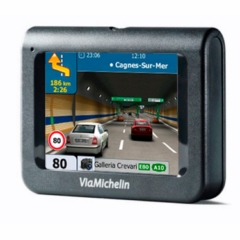 Navegador GPS Via Michelin x960 España y Portugal Sirf III Radar y Señales width = 