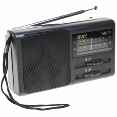 Radio BVC PR389 radio am/fm con altavoz y auriculares width = 