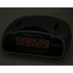 Radio Reloj Panasound CF-786 Am/Fm Color Plata width = 