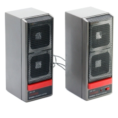 Altavoz Multimedia con Amplificador OSAWA UN-20 Retro colección Stereo Speaker System width = 