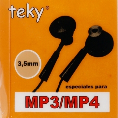 Auricular Stereo Teky Ave-703b Jack 3.5mm width = 