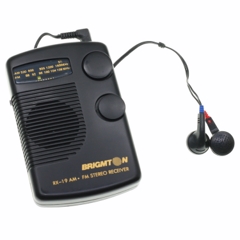 Radio Am/Fm Con Altavoz y Auriculares Brigmton Rx-19