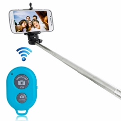Ls-01 Palo Selfie Con Mando A Distancia Color Azul